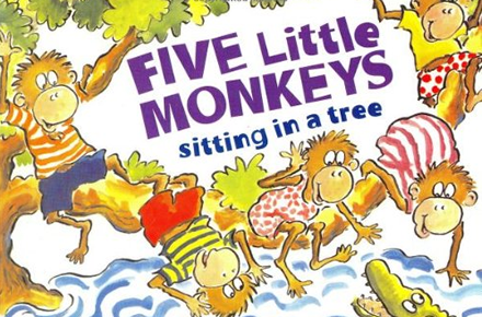 经典原版绘本之five little monkeys(二)